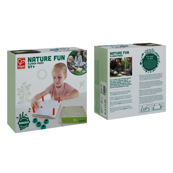 Прес для квітів Hape Nature Fun різнокольоровий 7,7х18,7х18,7 см