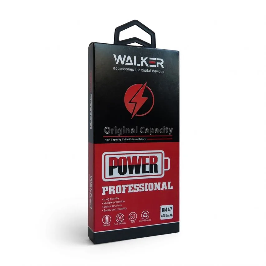 Акумулятор WALKER 4000mAh 3,85V для телефонів Xiaomi Redmi 3 3 Pro 4X