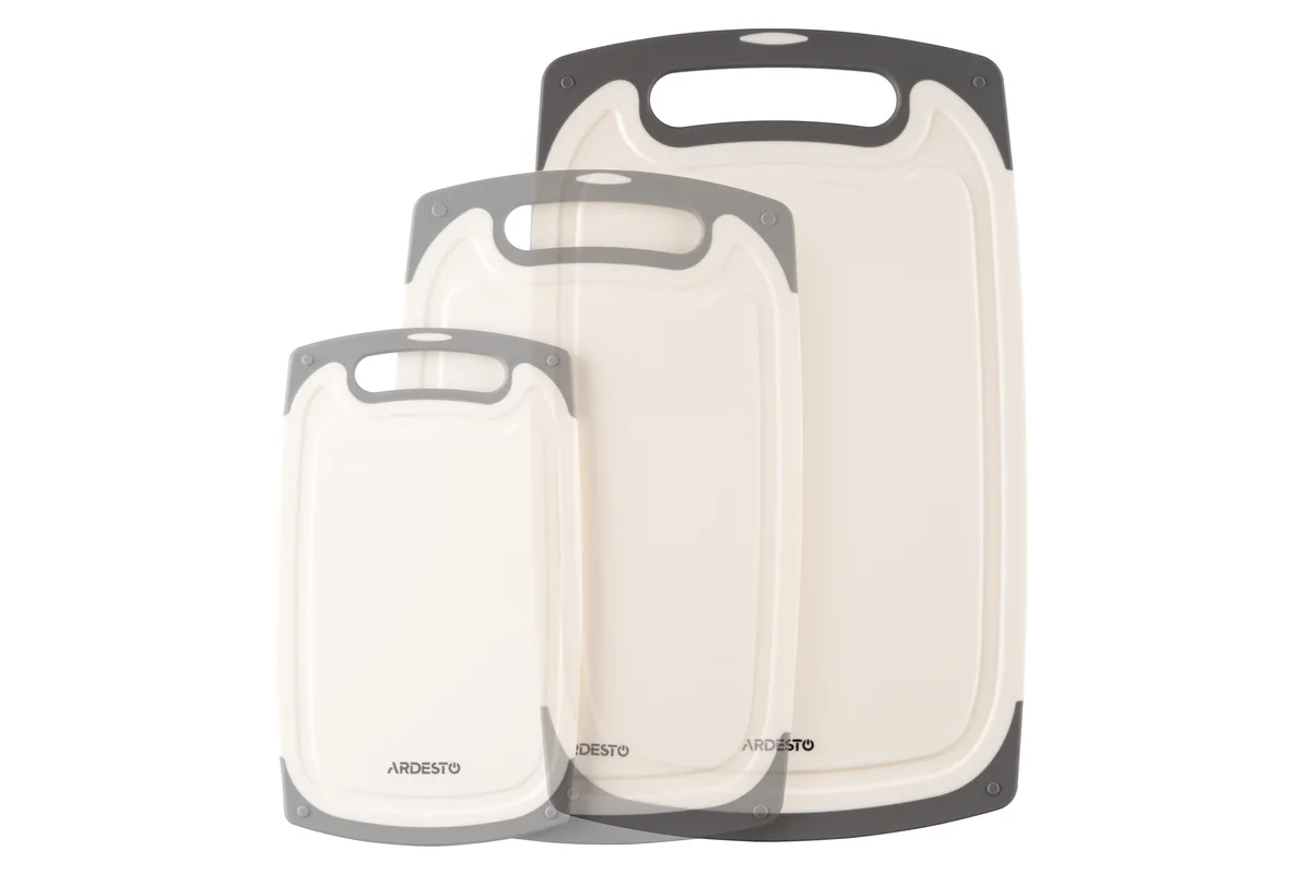 Кухонная доска ARDESTO Gemini, 40х245х09 см, из пластика, белая