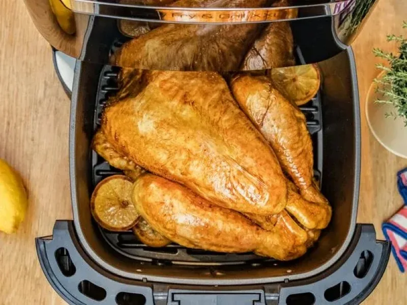 Мультипіч Tefal пластик 6,5 л чорна синя 1830 Вт сенсорне управління 8 програм