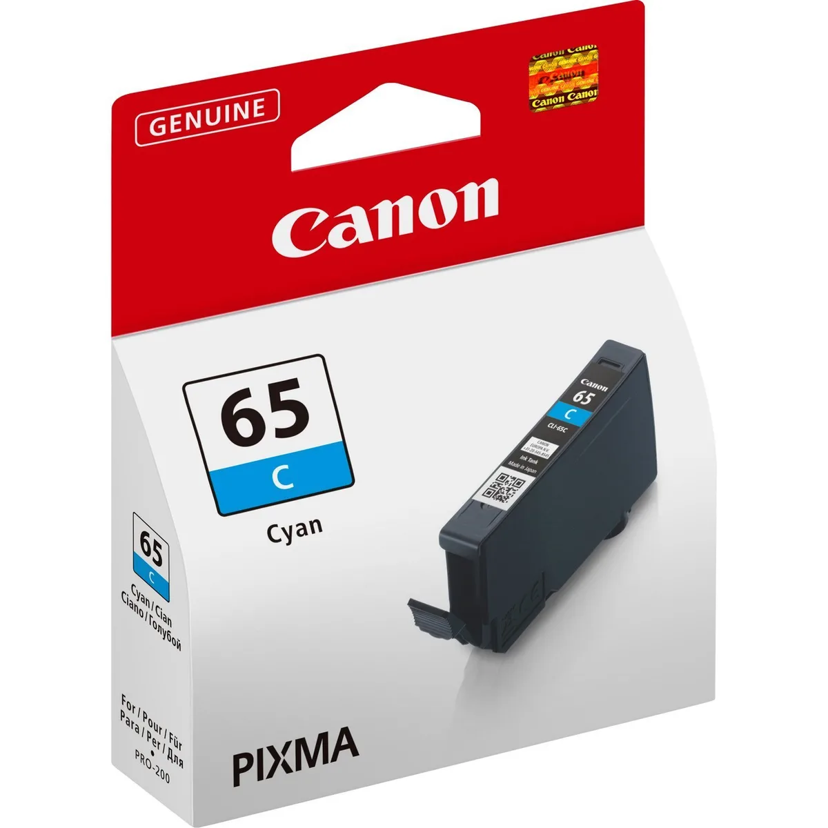 Картридж струйный Canon CLI-65 Pro-200 Cyan