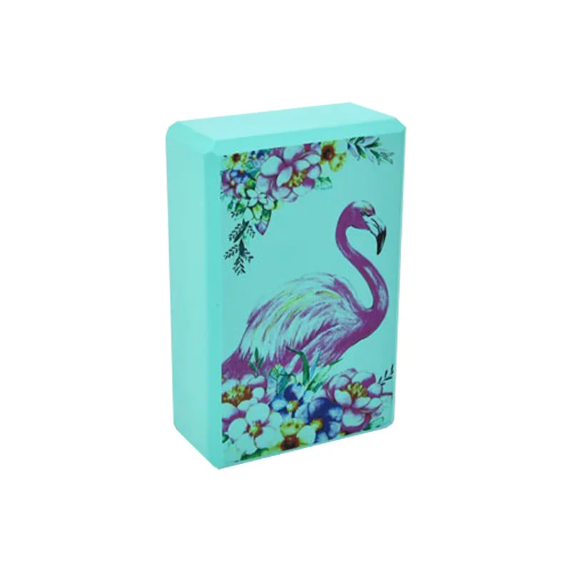 Блок для йоги Bambi EVA 23х15х7,5 см Бірюзовий