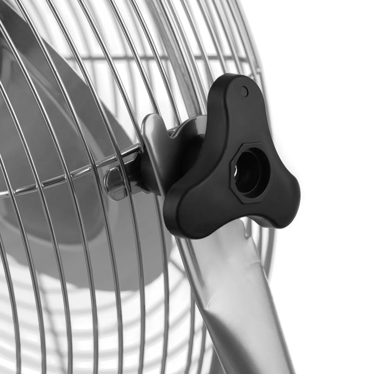 Підлоговий вентилятор 2E PowerWind 35C, професійний, 35 см, 65 Вт, з кнопковим управлінням, мідний двигун 100%, сріблястий.