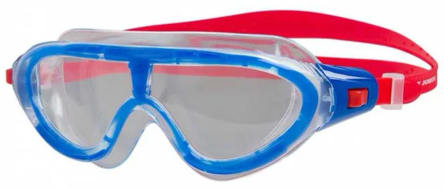 Окуляри для плавання SPEEDO пластик OSFM червоні прозорі