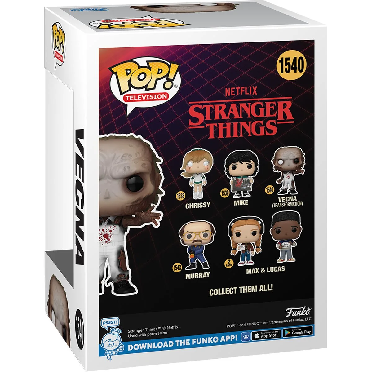 Фігурка Funko POP Вініл 10 см Stranger Things Vecna