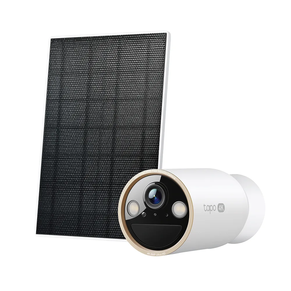 Комплект умной беспроводной камеры TP-LINK TAPO C460 KIT 8MP и солнечной панели.