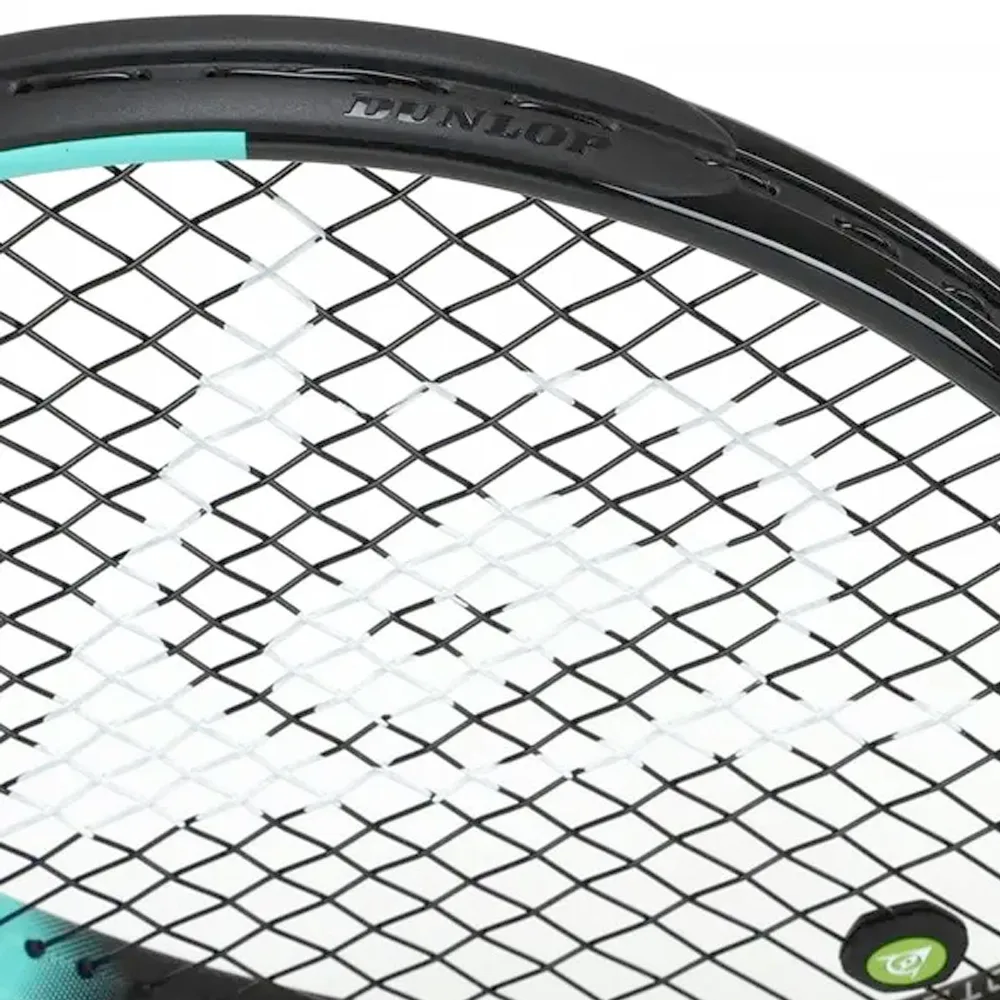 Ракетка Dunlop графит Gr2 черный зеленый 260 г 645 см²