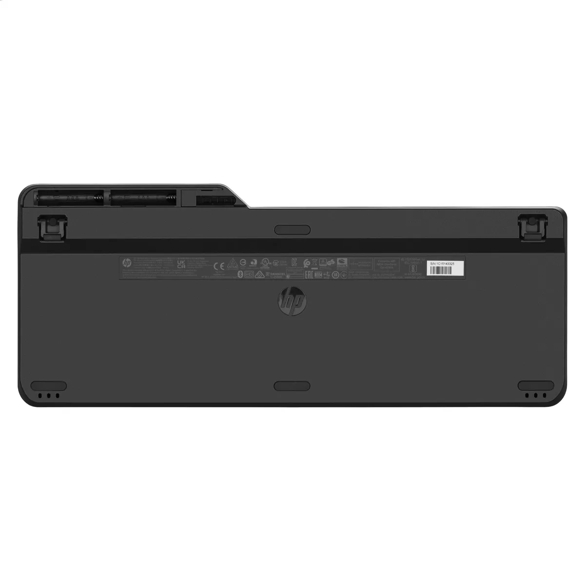 Клавіатура бездротова HP мембранна чорна Slim Bluetooth 2 батарейки AAA