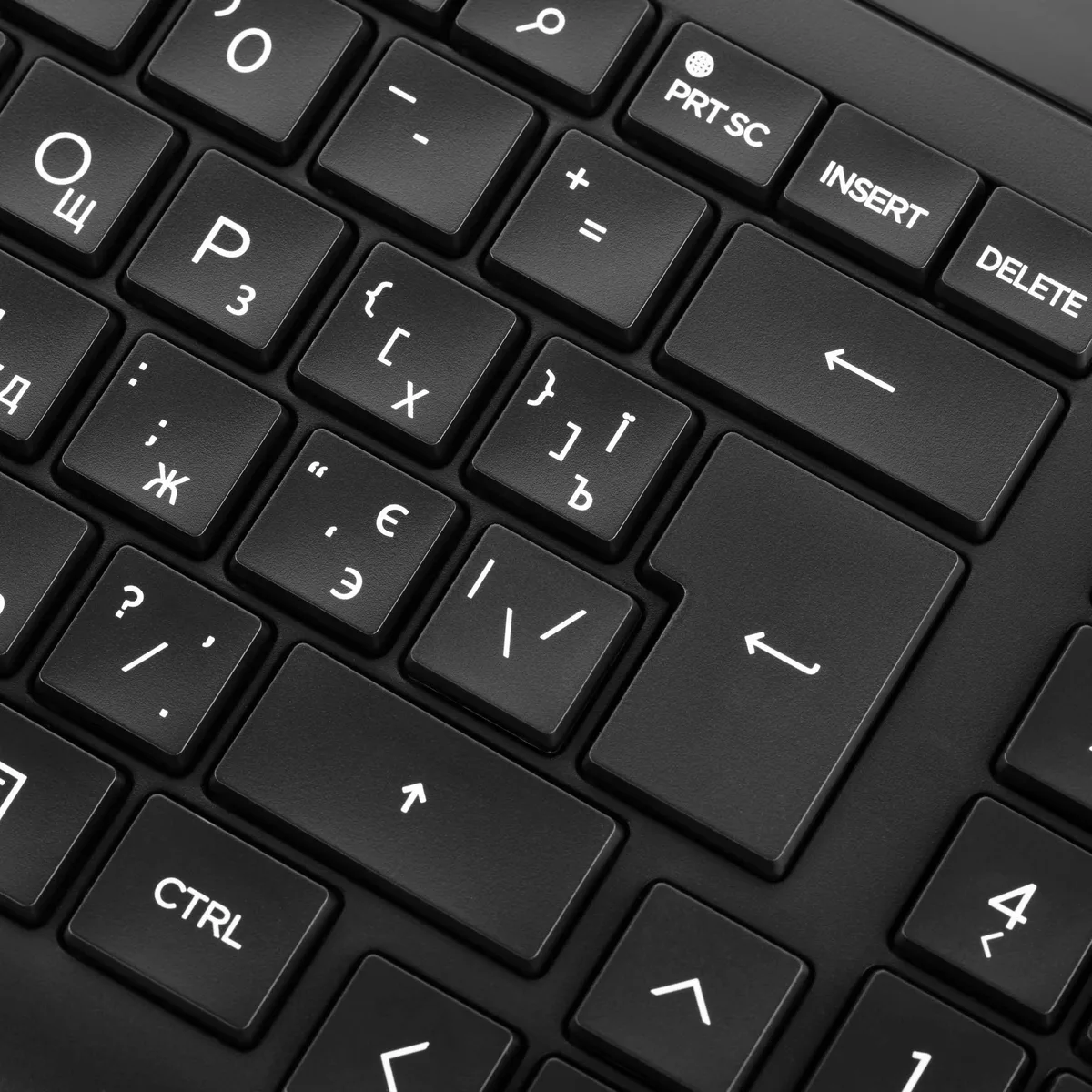 Клавіатура бездротова HP мембранна чорна Slim Bluetooth 2 батарейки AAA