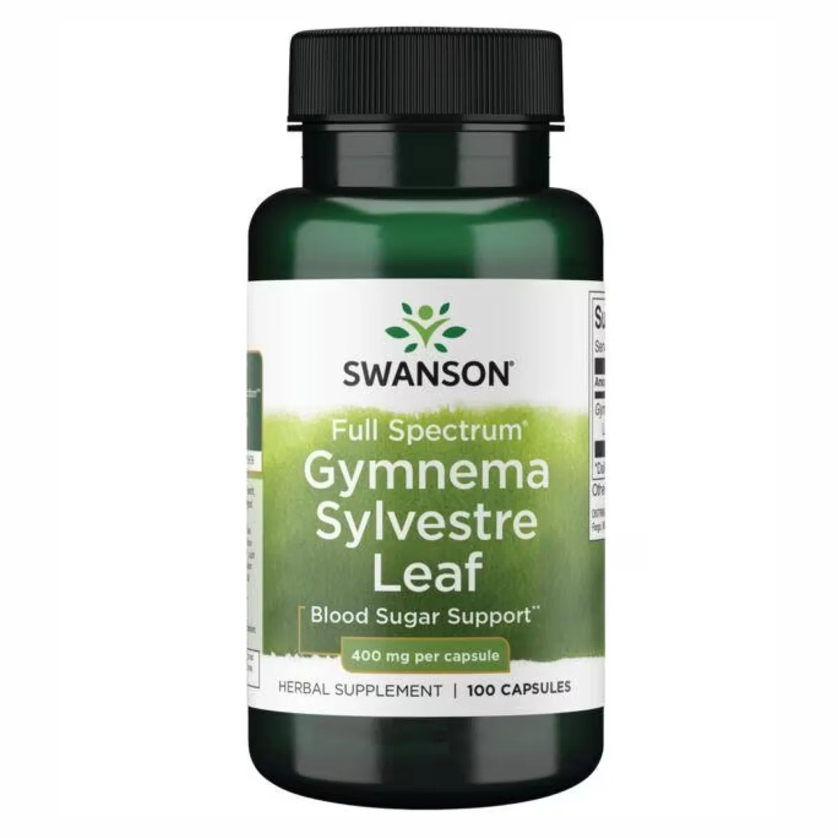 Swanson Gymnema Sylvestre 400 мг 100 капсул підтримка рівня глюкози в крові