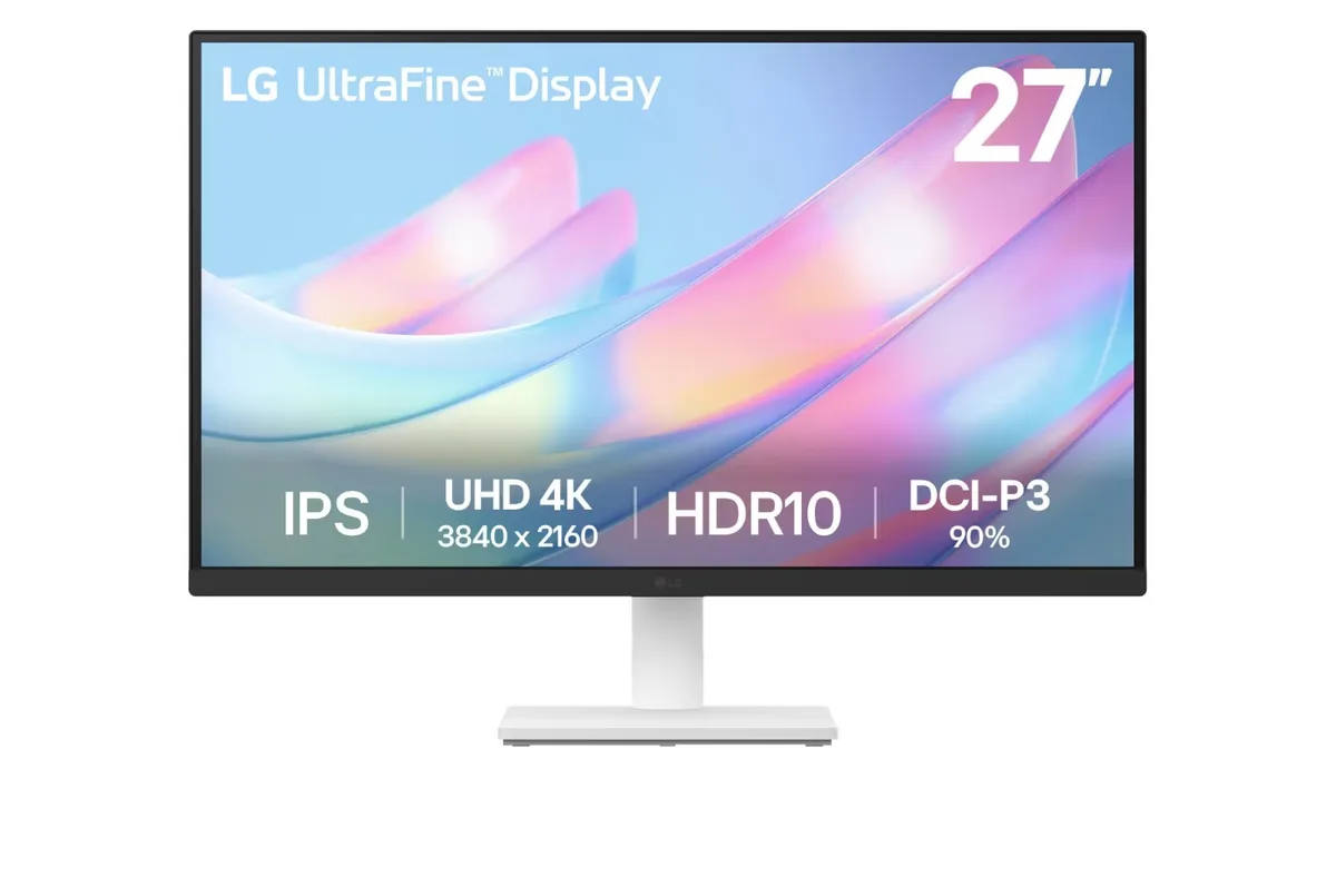 Монітор LG 27" 27US500-W 2xHDMI, DP, Audio, IPS, 3840x2160, DCI-P3 90%, HDR10, білий