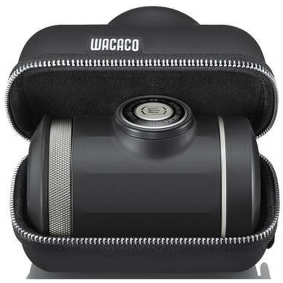 Набір Wacaco Picopresso кавоварка нержавіюча сталь 106х71х78 мм чорна коричнева