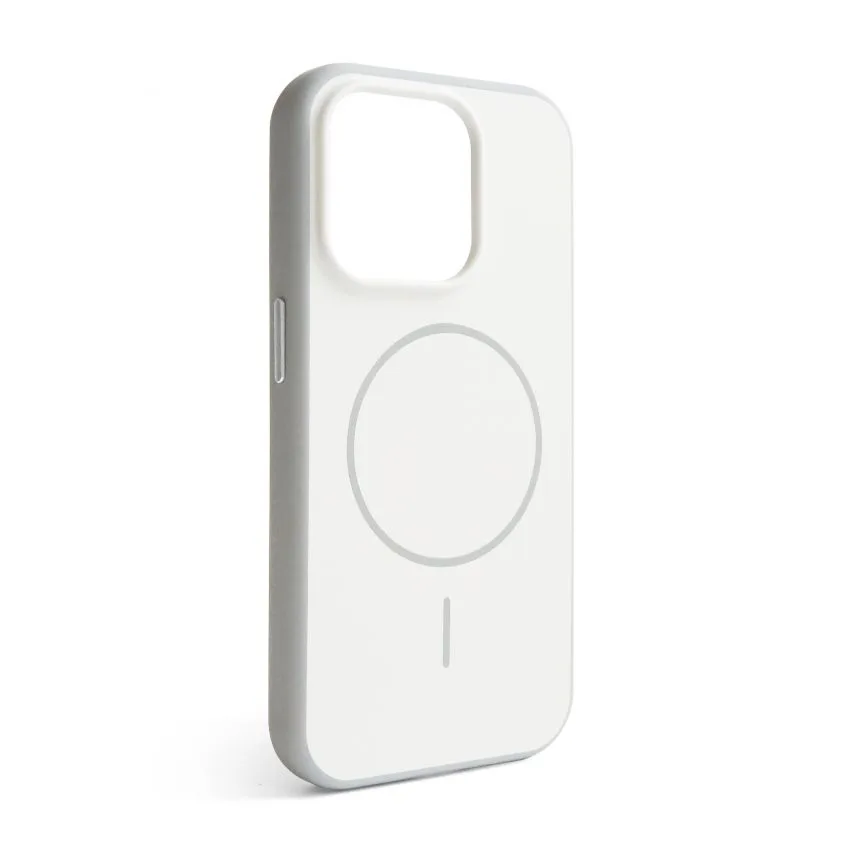 Чохол Soft Matte MagSafe TPU 15 Pro Max Білий