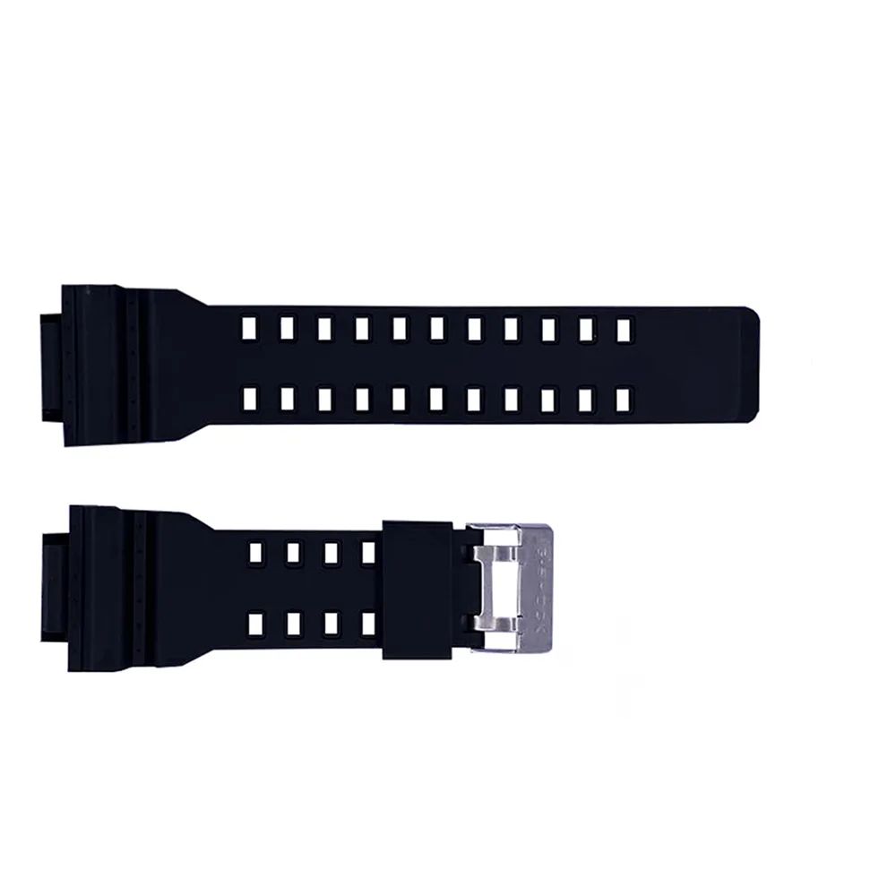 Ремінець Casio каучук 230 см чорний 22 мм