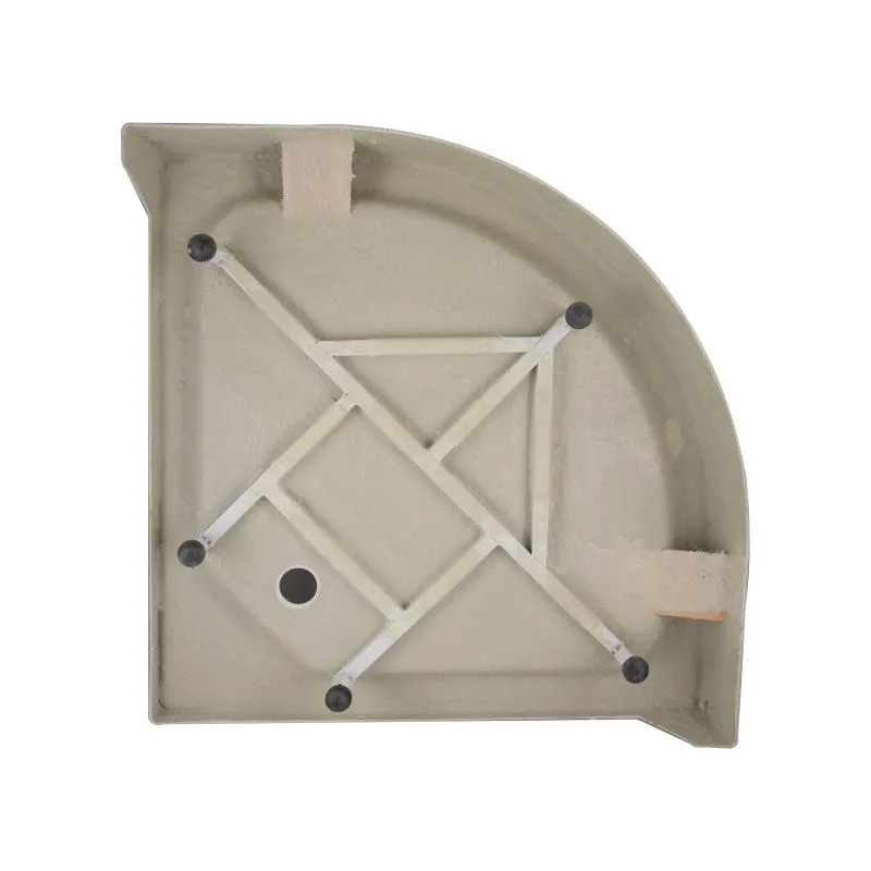 Душовий піддон Lidz KAPIELKA ST80x80x14 низький акриловий 80x80 см білий