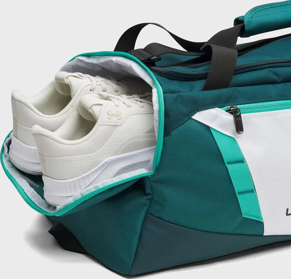 Сумка Under Armour поліестер 40L зелений білий 55х25,5х27 см