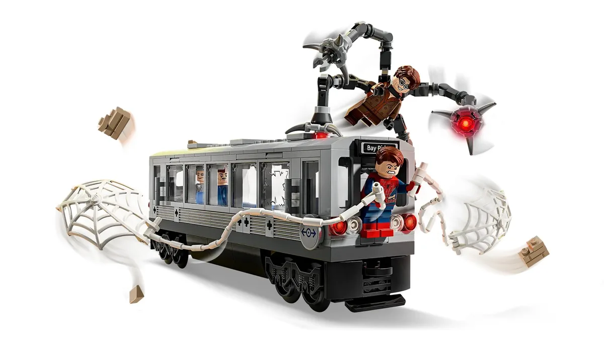 Конструктор LEGO Marvel Людина-Павук 9 років Пластик Червоний