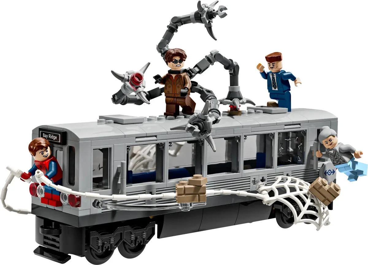 Конструктор LEGO Marvel Людина-Павук 9 років Пластик Червоний