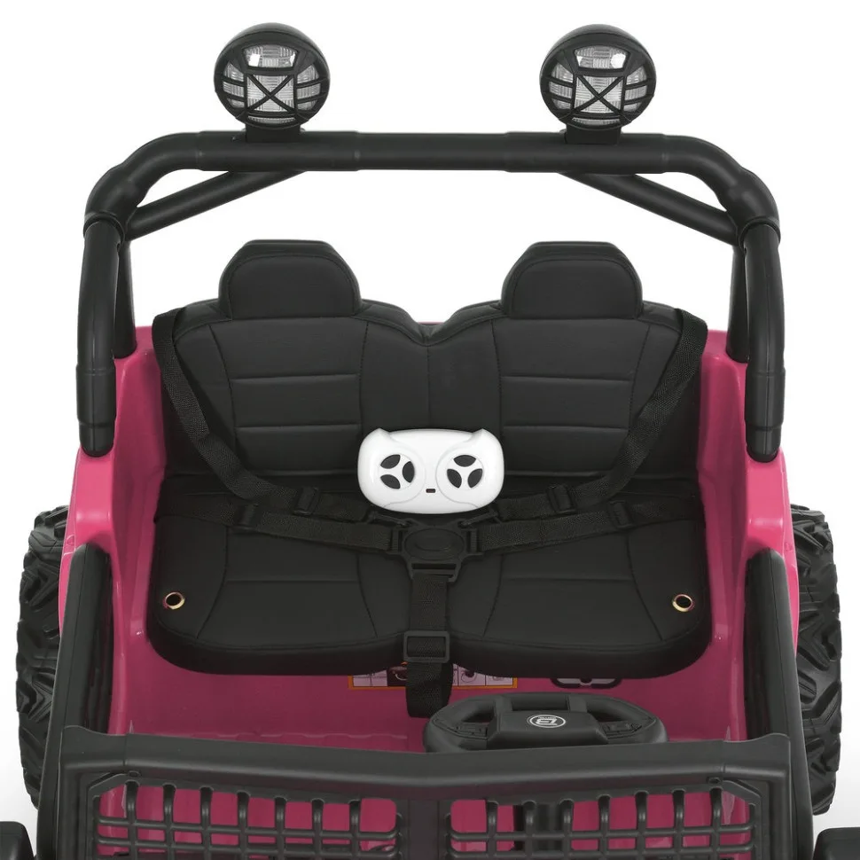 Дитячий електромобіль Bambi Racer екокожа 110 см Червоний