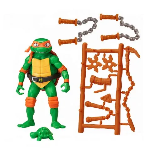 Черепашки-Ніндзя Мікеланджело TMNT зі зброєю для колекціонування та гри
