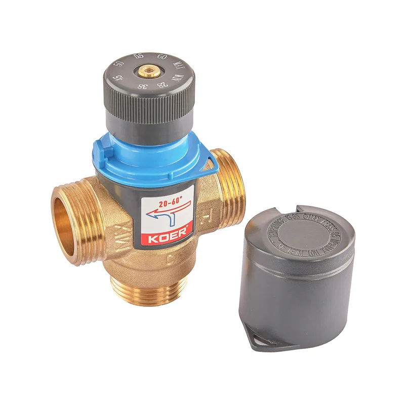 Клапан змішувальний 1 дюйм KR.1268 латунь CW617N 20-60°C