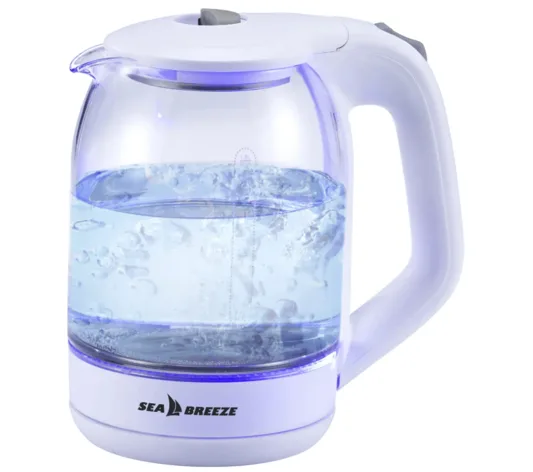 Электрочайник 1,8 л 1500 Вт термостойкое стекло SeaBreeze SB-015