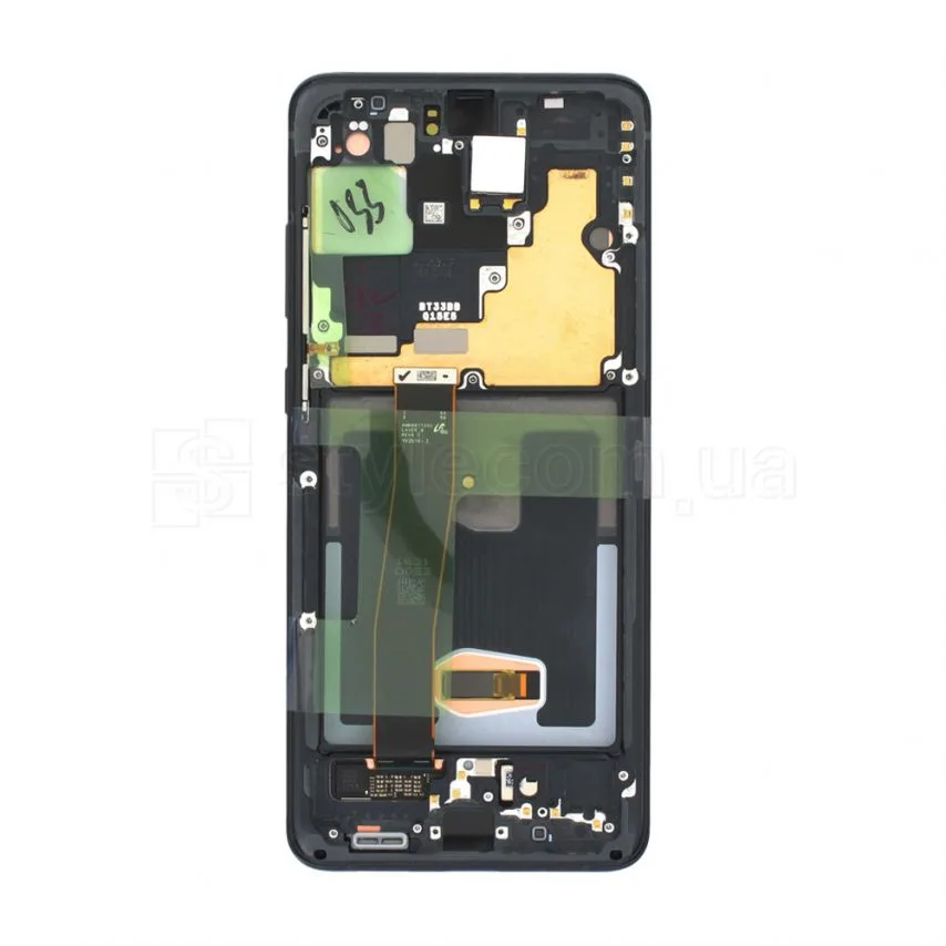 Дисплей Samsung LCD IPS 6,9 дюймів чорний з тачскріном і рамкою Service Original