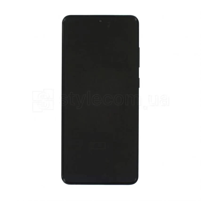 Дисплей Samsung LCD IPS 6,9 дюймів чорний з тачскріном і рамкою Service Original