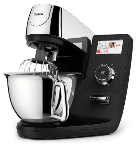 Кухонна машина Tefal 1200 Вт нержавіюча сталь 5,5 л срібна 8 швидкостей