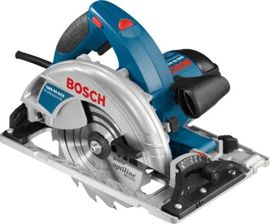 Дискова пила Bosch Professional 1800Вт 190мм для деревини ручна електропила потужна для точного пиляння