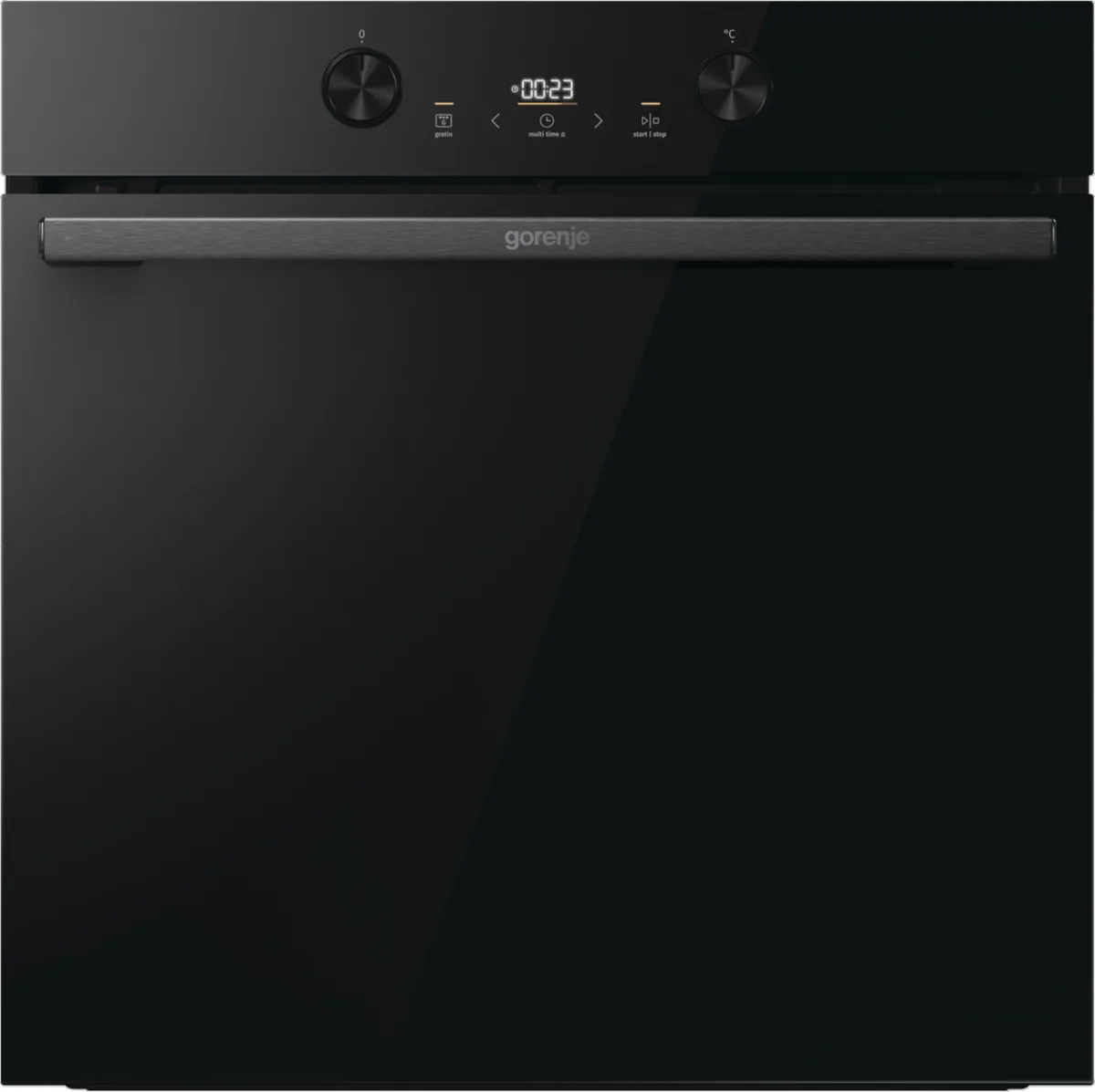 Електрична духова шафа Gorenje 77 л піролітичне очищення 59,5х59,5 см чорна