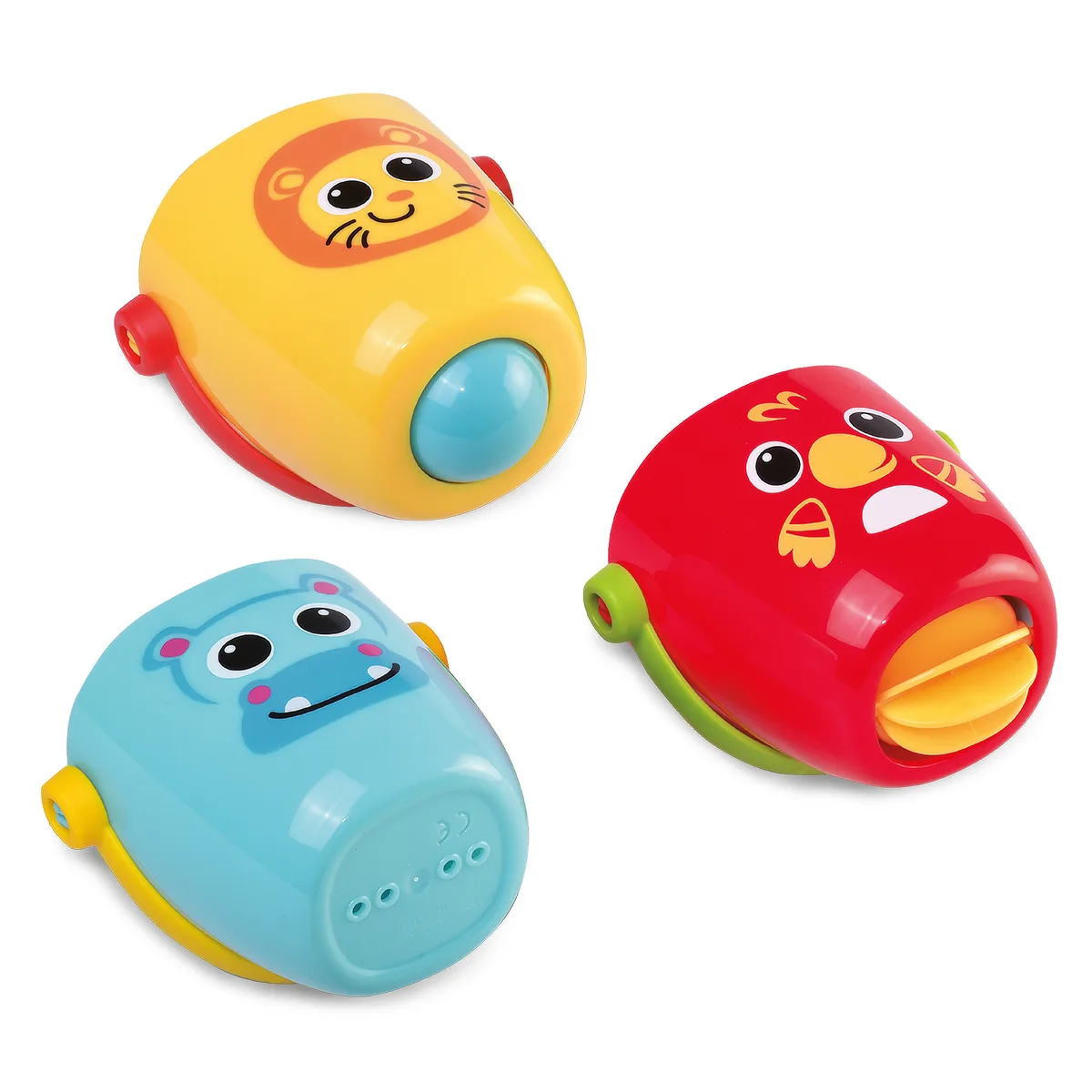 Игрушечные ведерки KIDDI SMART полимерные 8 9х18 3 см цветные для игры в ванной