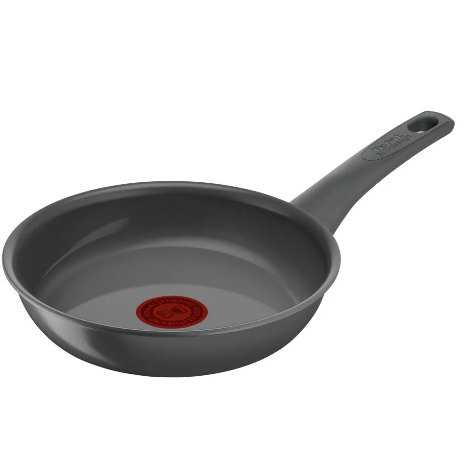 Сковорода Tefal алюміній 24 см сірий антипригарне покриття