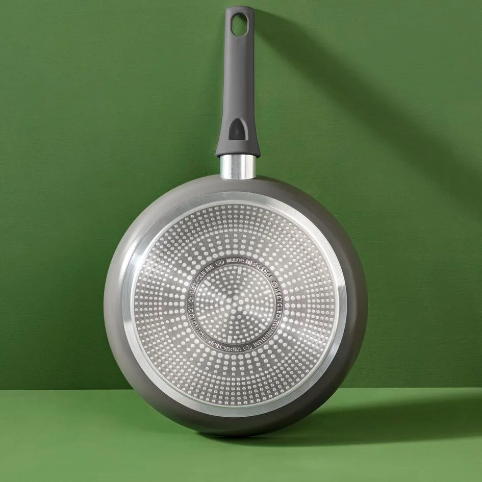 Сковорода Tefal алюміній 24 см сірий антипригарне покриття