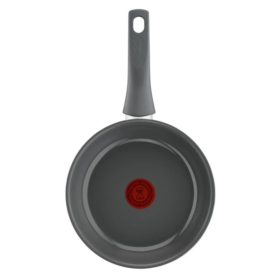 Сковорода Tefal алюміній 24 см сірий антипригарне покриття