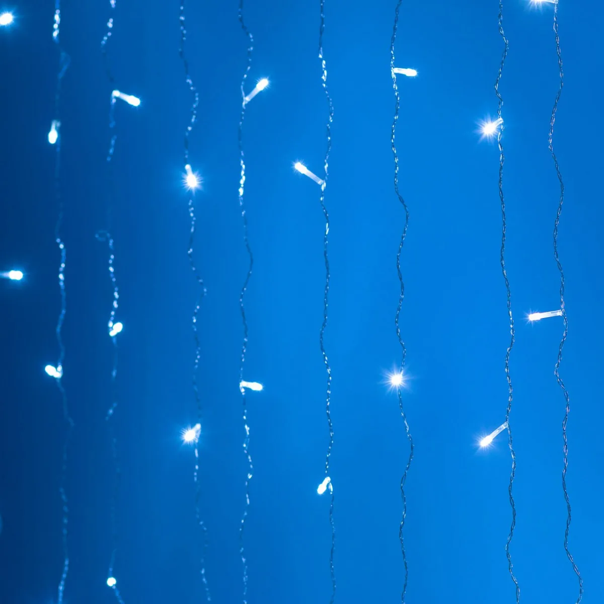 Гірлянда Водоспад 210 LED 3х2 м біла динамічна світлодіодна 8 режимів