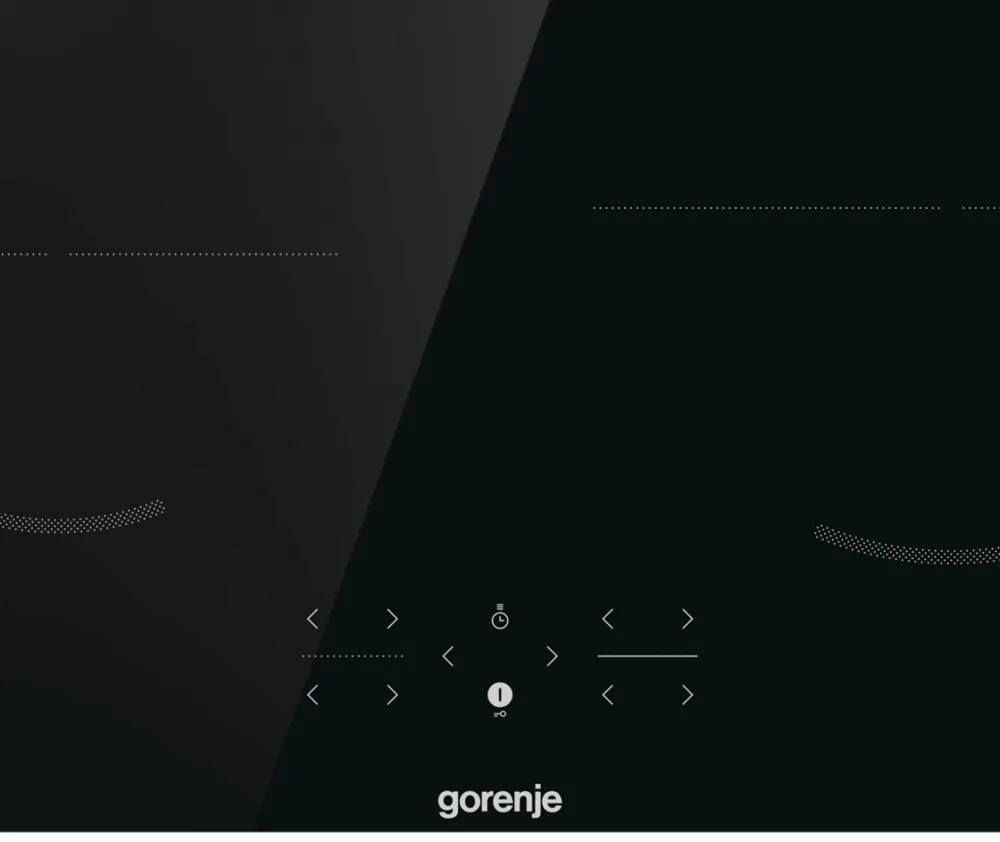 Електрична варильна поверхня Gorenje Склокераміка 59,5х5,4х52 см Чорна 4 конфорки
