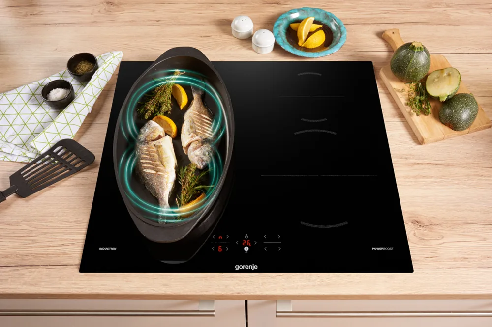 Електрична варильна поверхня Gorenje Склокераміка 59,5х5,4х52 см Чорна 4 конфорки