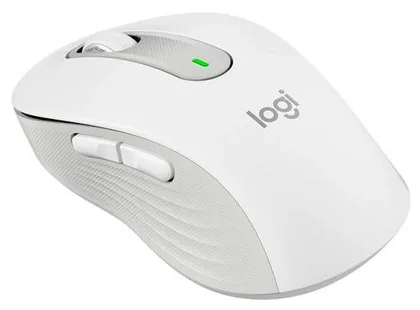 Миша комп'ютерна Logitech бездротова оптична маленька біла