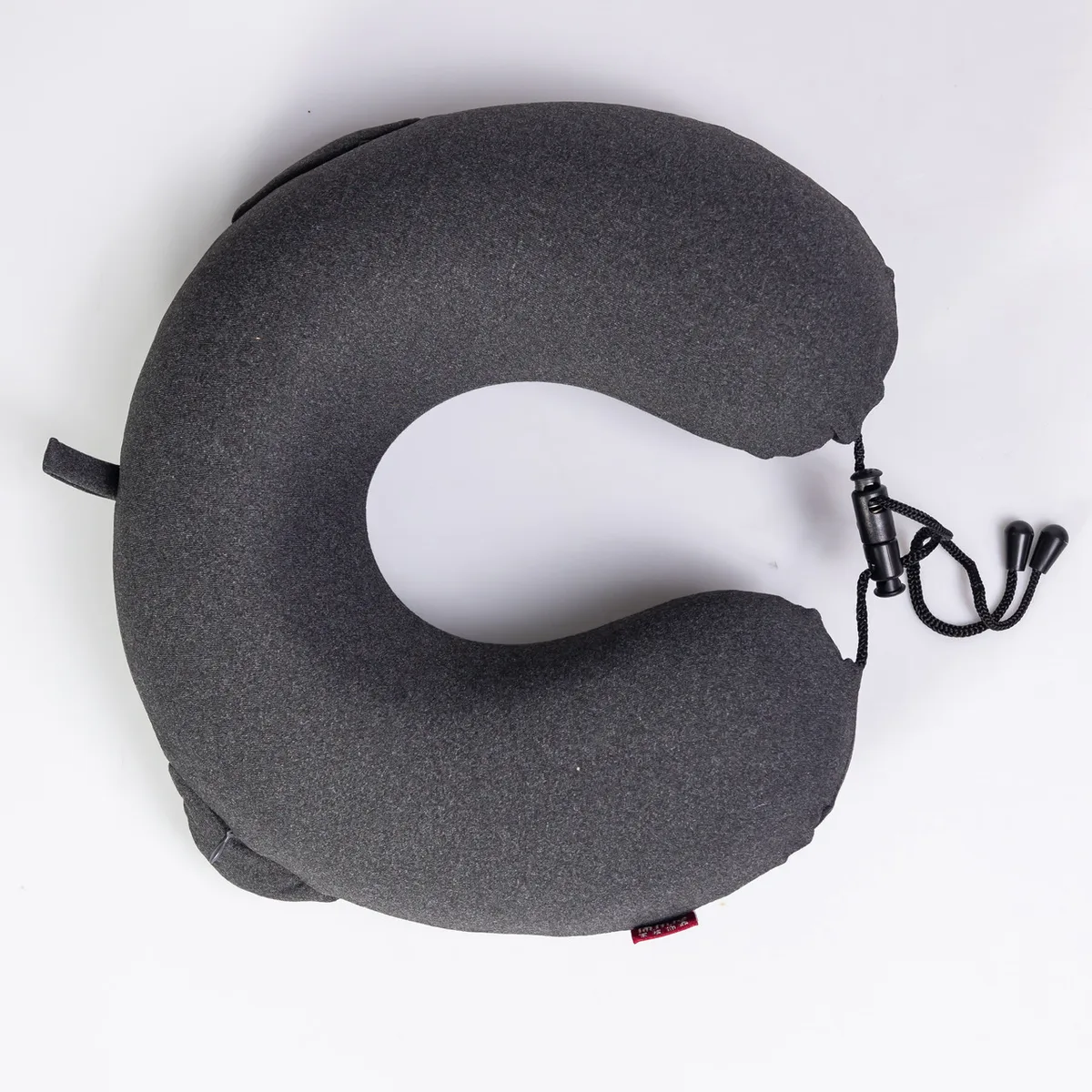 Подушка для шиї Smile&Hug Memory Foam U-подібна 30х30х10 см темно-сіра