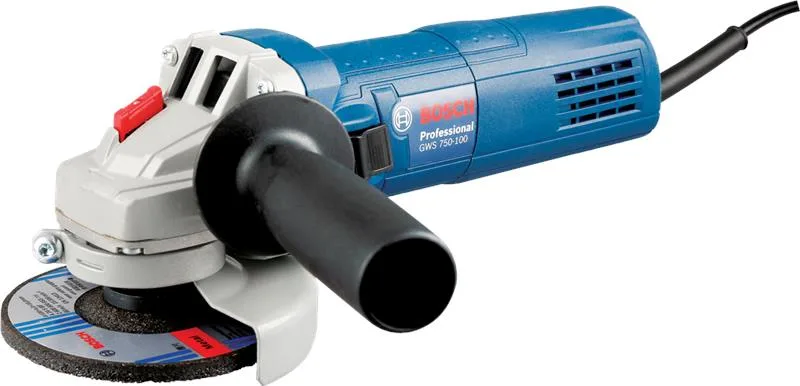 Угловая шлифмашина Bosch Professional GWS 750S, 125 мм, 750 Вт, 2800-11000 об/мин, 18 кг