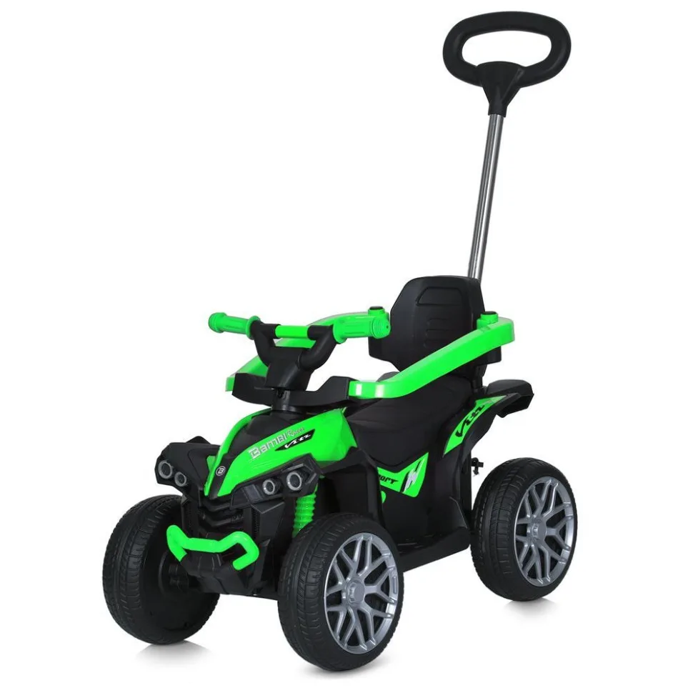 Дитячий квадроцикл Bambi Racer екокожа 85 см червоний