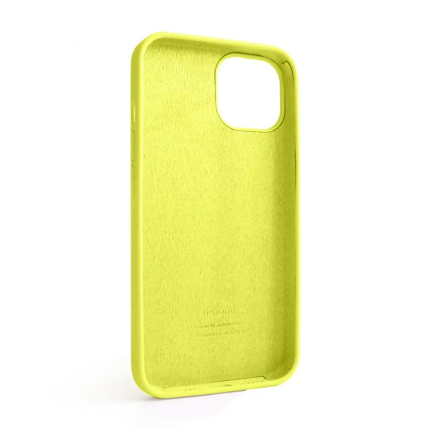 Чохол Silicone Case для Apple iPhone 14 жовтий силікон 41