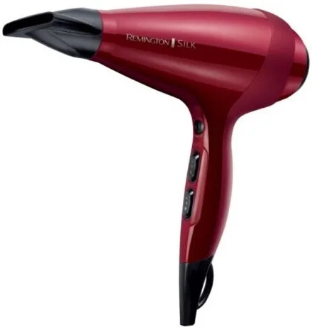 Фен Remington Silk 2400 Вт 3 режими дифузор іонізація червоний