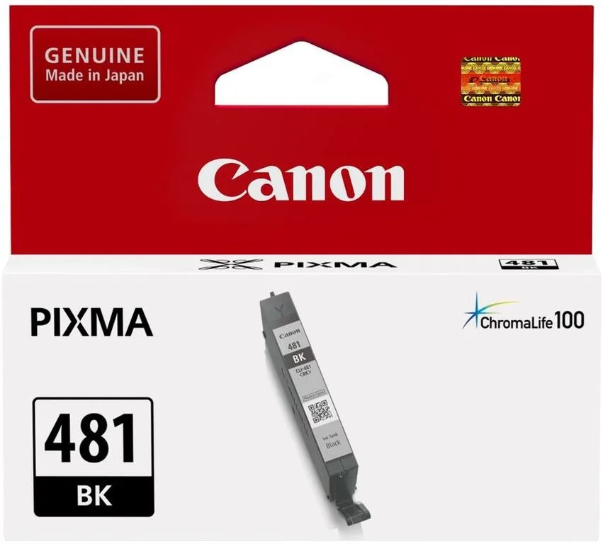 Картридж струйный Canon CLI-481 PIXMA TS6140/8140/9140/TR7540/8540/TS6240/9540/8240/704/8340/6340 Черный
