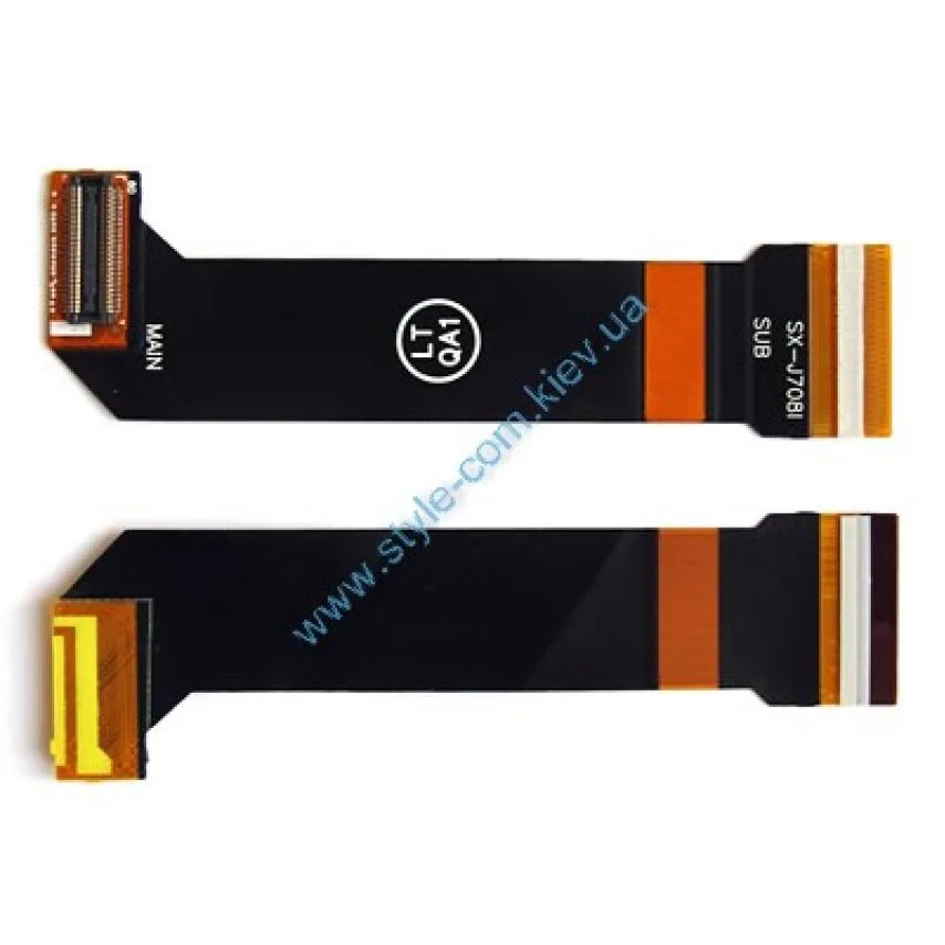 Шлейф міжплатний High Quality для Samsung J7 2015 20 см Чорний