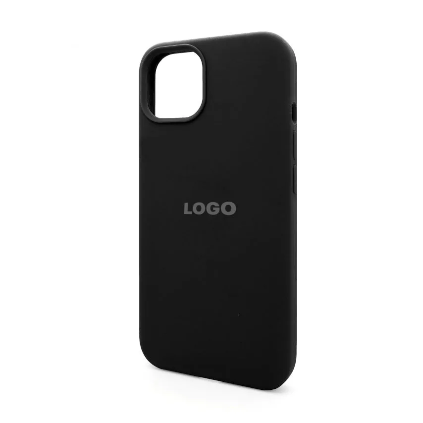 Силіконовий чохол для iPhone 13 чорний