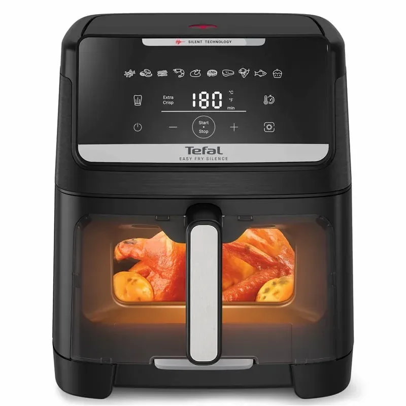 Мультипіч Tefal пластик 7л чорна 1800Вт сенсорне керування 10 програм