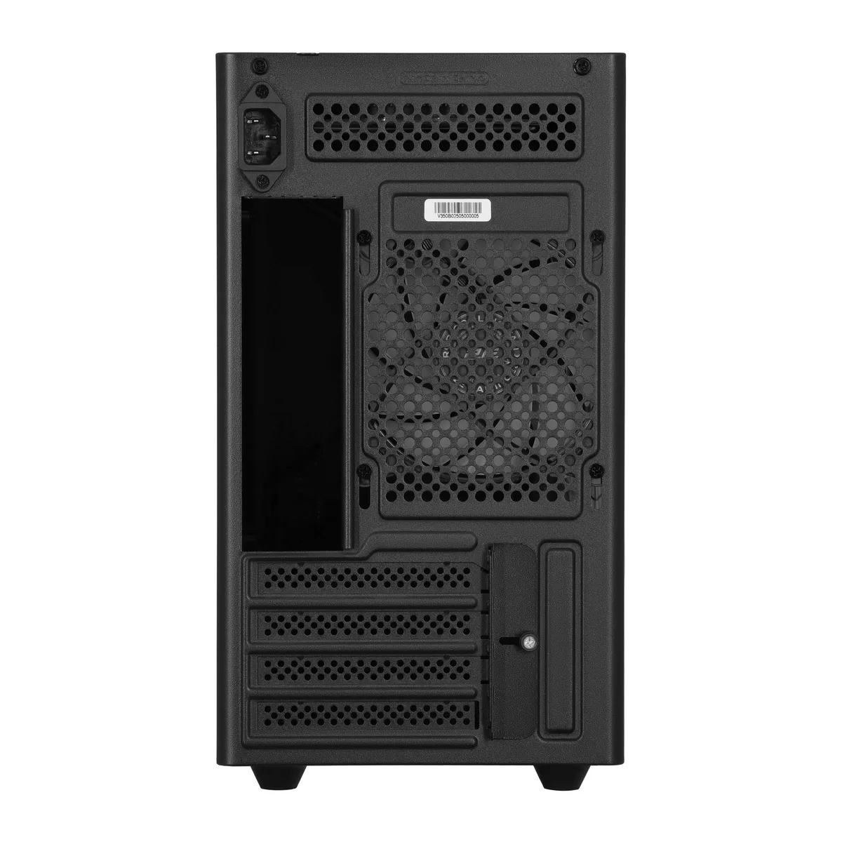 Корпус 2E Credo Metal V350B без БЖ, 1xUSB3.0, 1х USB 2.0, 1xUSB Type-C, 3x120мм, VGA 350мм, LCS ready, mATX, чорний