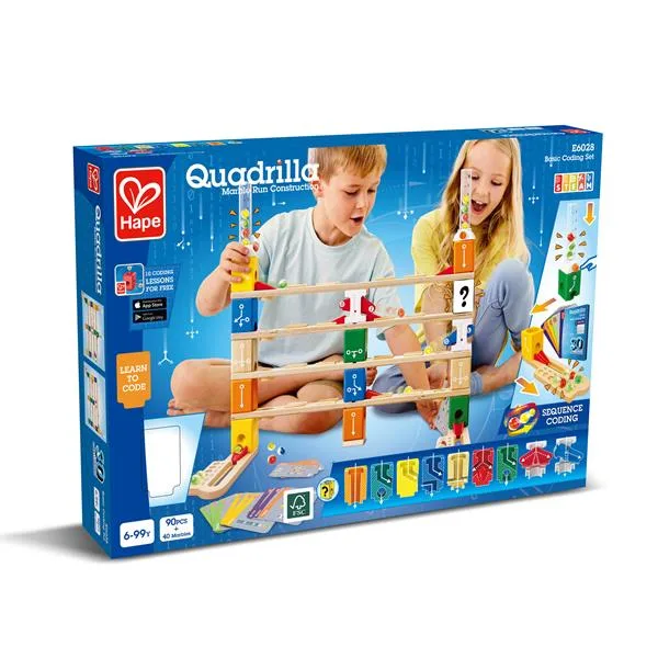 Конструктор-лабіринт Hape 130 ел різнокольоровий дерев'яний